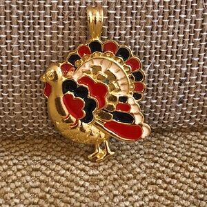Vintage signed Turkey pendant